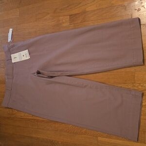 GLORIA VANDERBILT BRAND WOMEN'S LIGHT BROWN SLIP-ON PANTS SLACKS SIZE 12